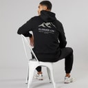 Closure London Mens Mountain Silhoutte Tracksuit Black/Olive