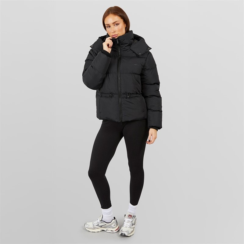 Closure London Womens Adjustable Waist Puffer Black - Image 5