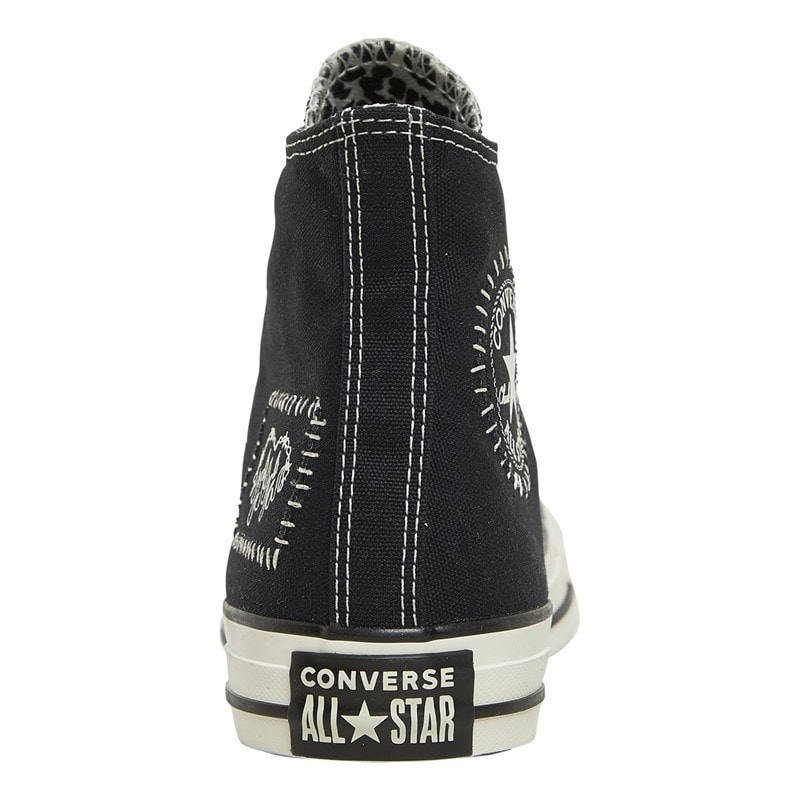 Converse Womens Chuck Taylor All Star Trainers Black/Egret/Egret - Image 3