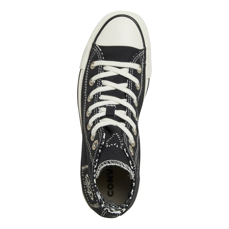 Converse Womens Chuck Taylor All Star Trainers Black/Egret/Egret - Image 4