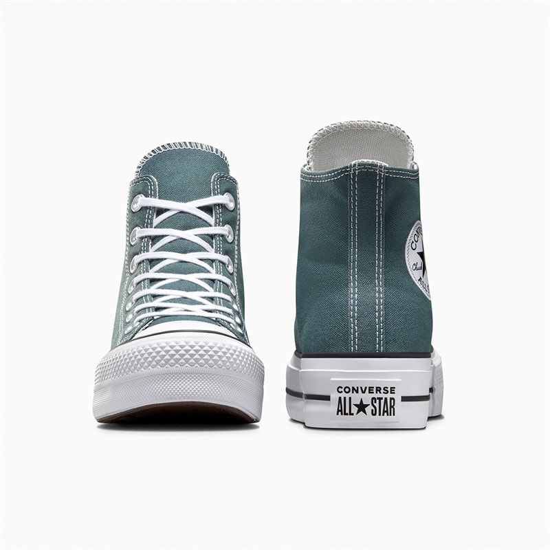 Converse Womens Chuck Taylor All Star Lift Platform Hi Trainers True Nature/Natural Ivory - Image 3