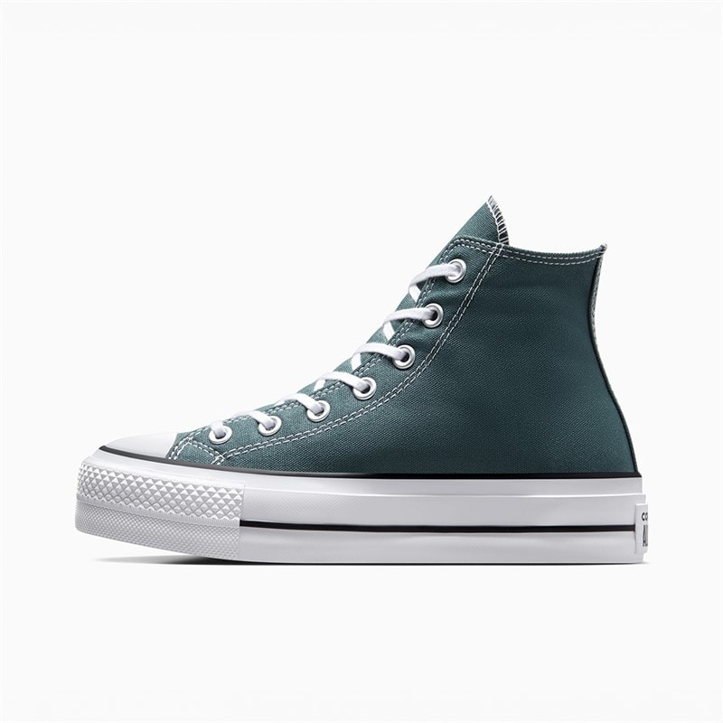 Converse Womens Chuck Taylor All Star Lift Platform Hi Trainers True Nature/Natural Ivory - Image 5