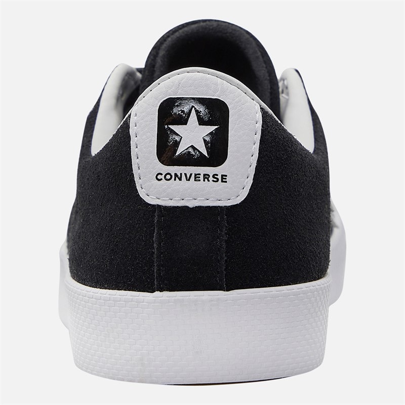 Converse Cons Pro Leather Vulc Pro Trainers Black/White/White - Image 3