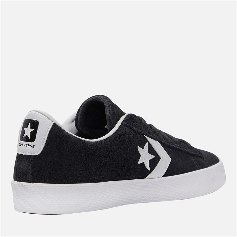 Converse Cons Pro Leather Vulc Pro Trainers Black/White/White - Image 5