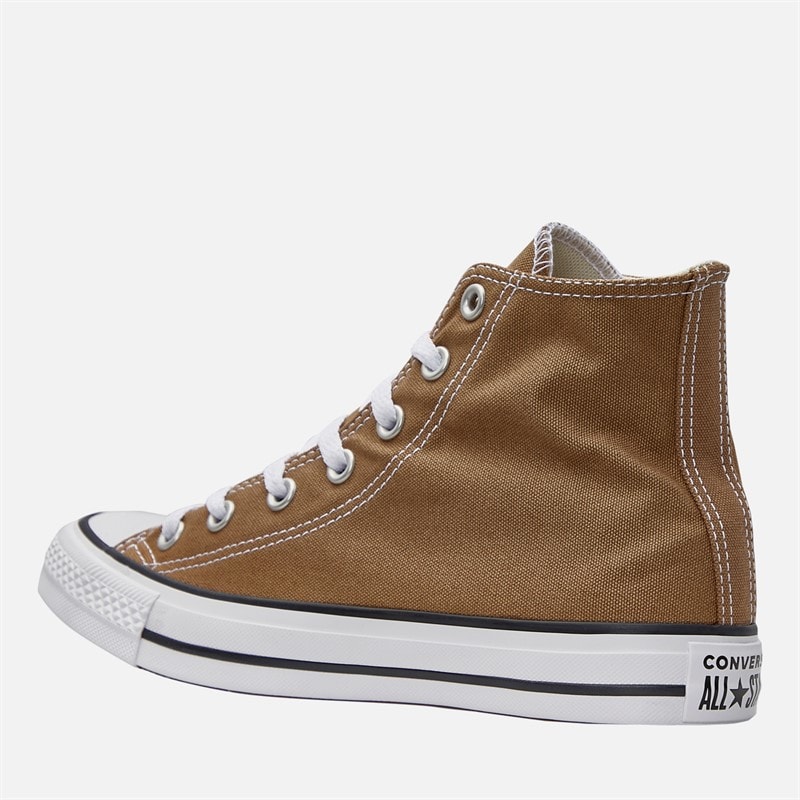 Converse Womens Chuck Taylor All Star Hi Trainers Hot Tea - Image 5