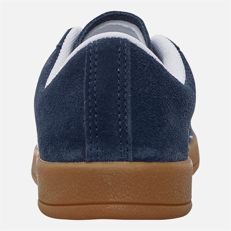 Converse All Star Classic Trainer Suede Trainers Navy/White/Gum - Image 3