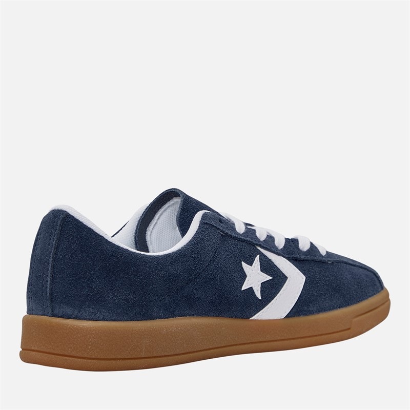 Converse All Star Classic Trainer Suede Trainers Navy/White/Gum - Image 5