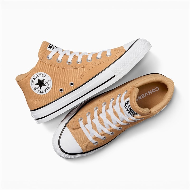Converse Chuck Taylor All Star Malden Street Mid Trainers Sandy Shore/White/Black - Image 4