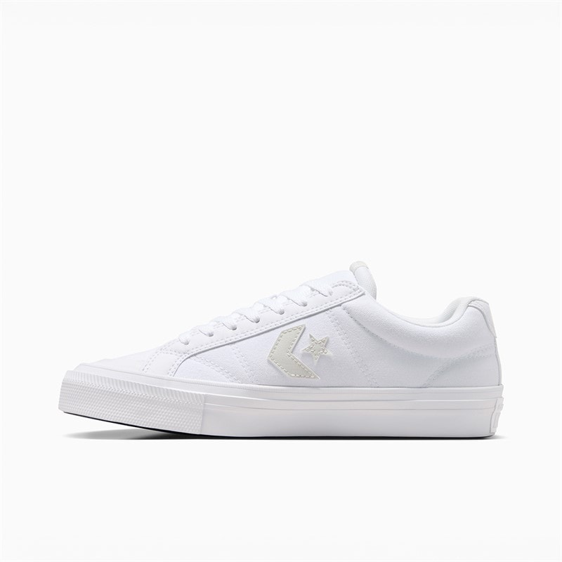 Converse Sport Casual Trainers White/White/Barely Grey - Image 5
