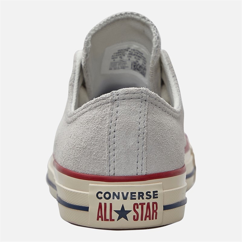 Converse Chuck Taylor All Star Suede Trainers Barely Grey/Natural Ivory - Image 3