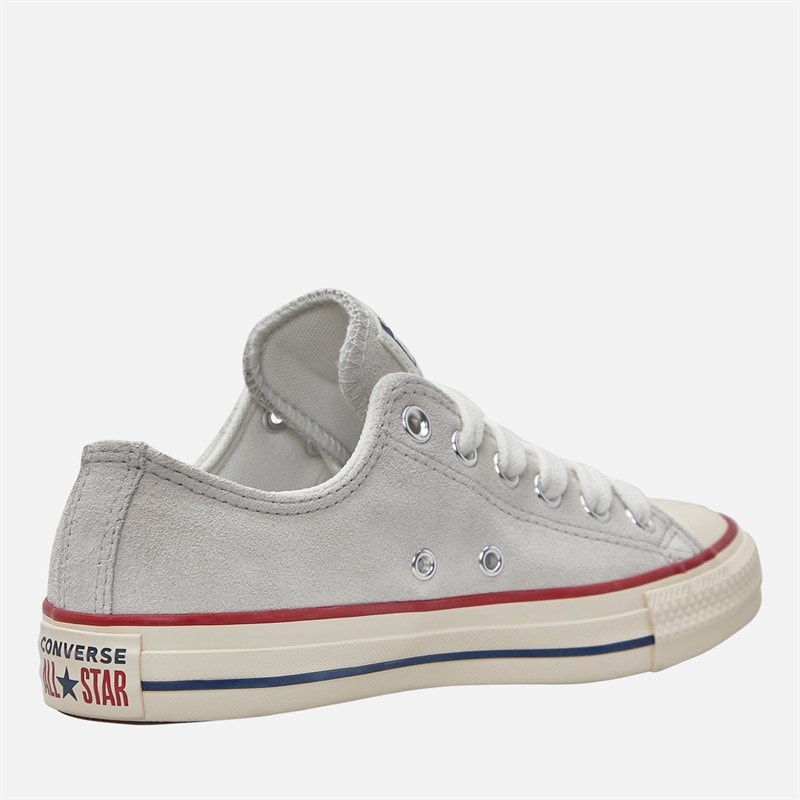 Converse Chuck Taylor All Star Suede Trainers Barely Grey/Natural Ivory - Image 5