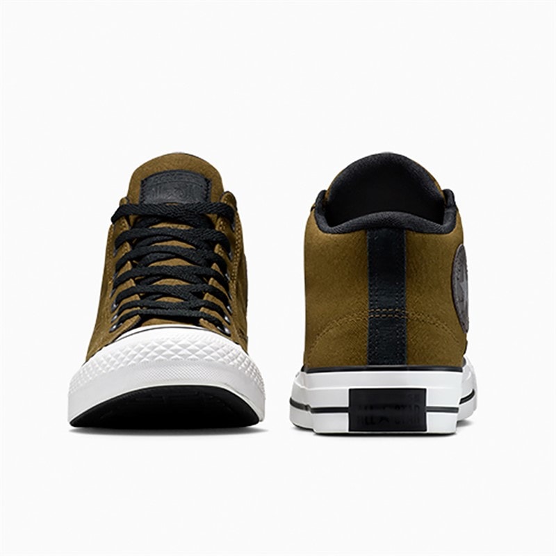 Converse Chuck Taylor All Star Malden Street Mid Trainers Surplus Olive/Black/White - Image 3