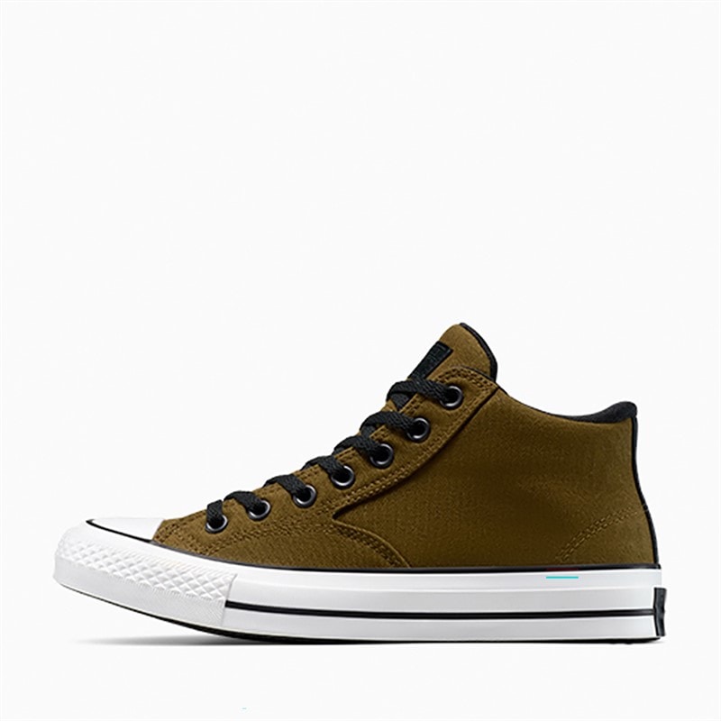 Converse Chuck Taylor All Star Malden Street Mid Trainers Surplus Olive/Black/White - Image 5