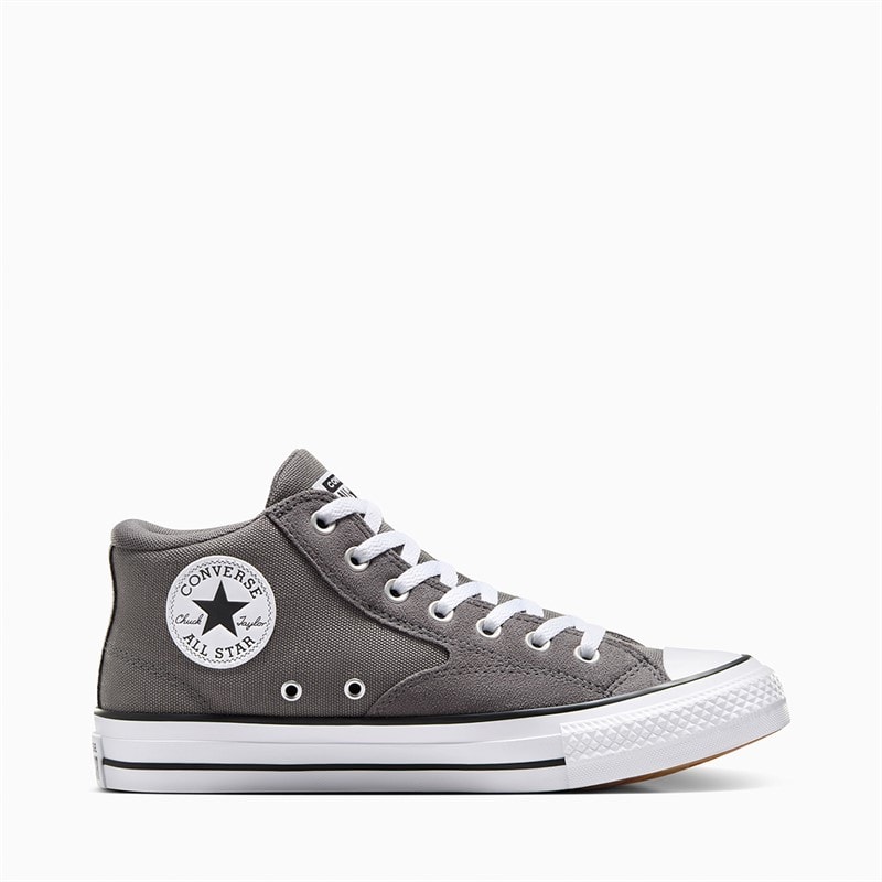 Converse Chuck Taylor All Star Malden Street Mid Trainers Sharkskin/White/Black - Image 1