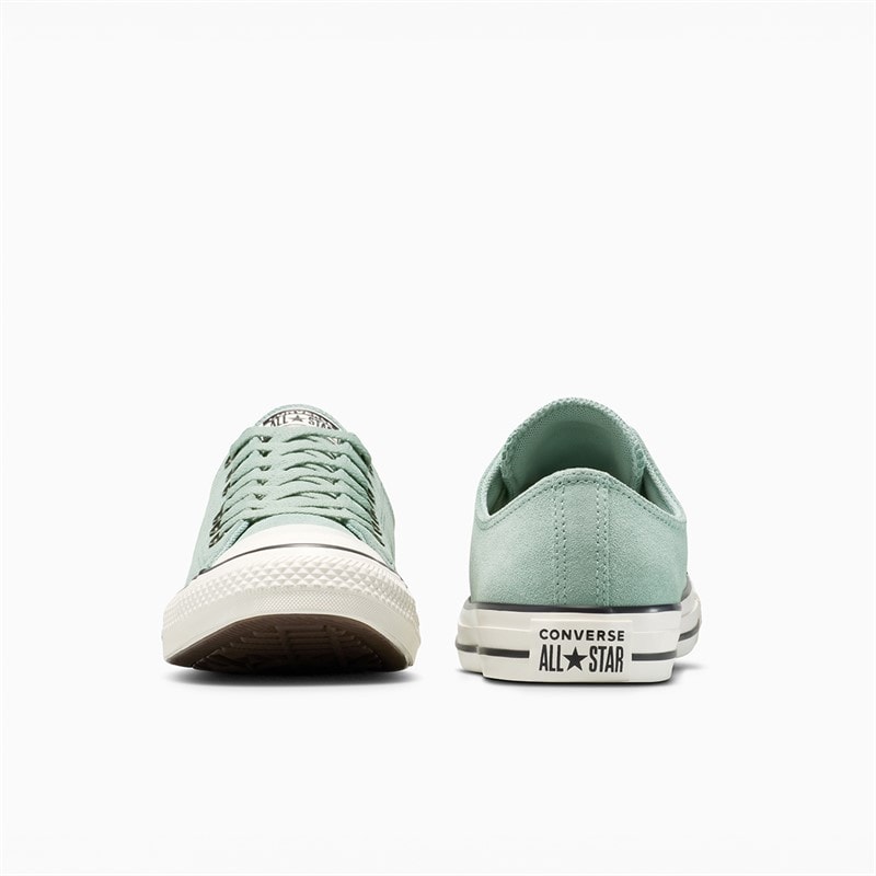 Converse Chuck Taylor All Star Suede Trainers Mountain Teal/Egret/Black - Image 3