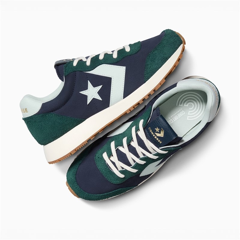 Converse Omega Suede Trainers Obsidian/Darkly Jaded/Egret - Image 4
