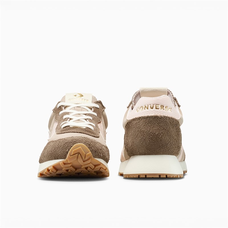 Converse Omega Suede Trainers Vintage Cargo/Shy Flamingo - Image 3