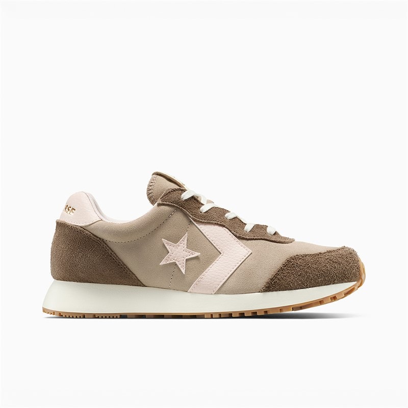 Converse Omega Suede Trainers Vintage Cargo/Shy Flamingo - Image 5