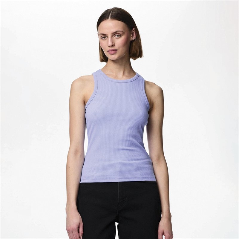 Pieces Womens Ruka Boxer Tank Top Hydrangea