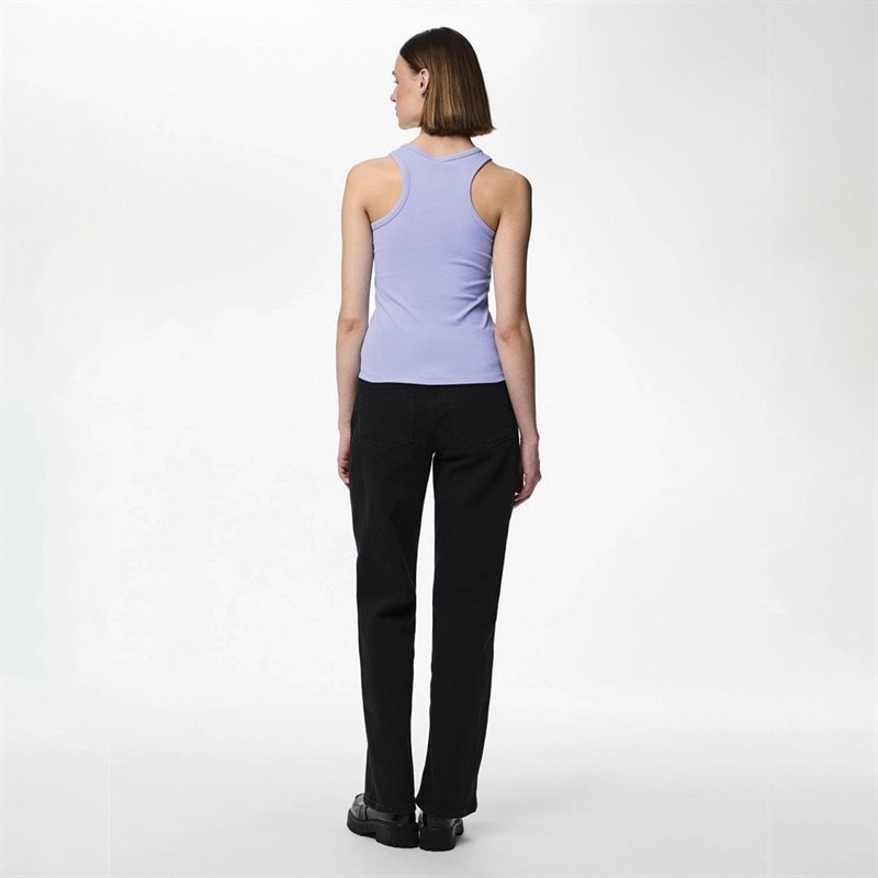 Pieces Womens Ruka Boxer Tank Top Hydrangea - Image 2
