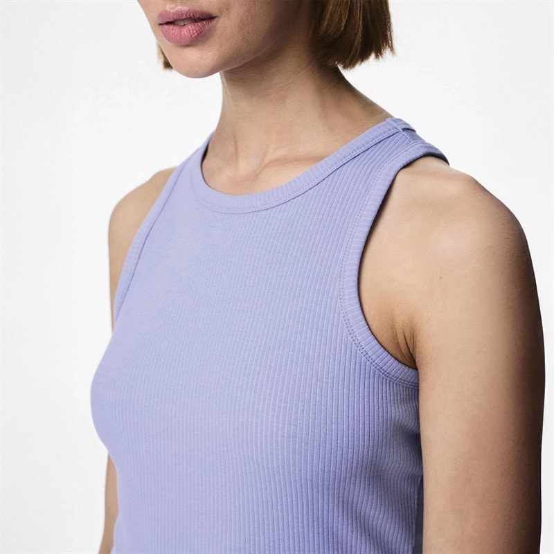 Pieces Womens Ruka Boxer Tank Top Hydrangea - Image 3