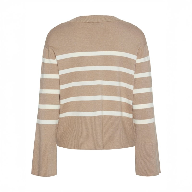 Pieces Womens Sia Cardigan Silver Mink - Image 2