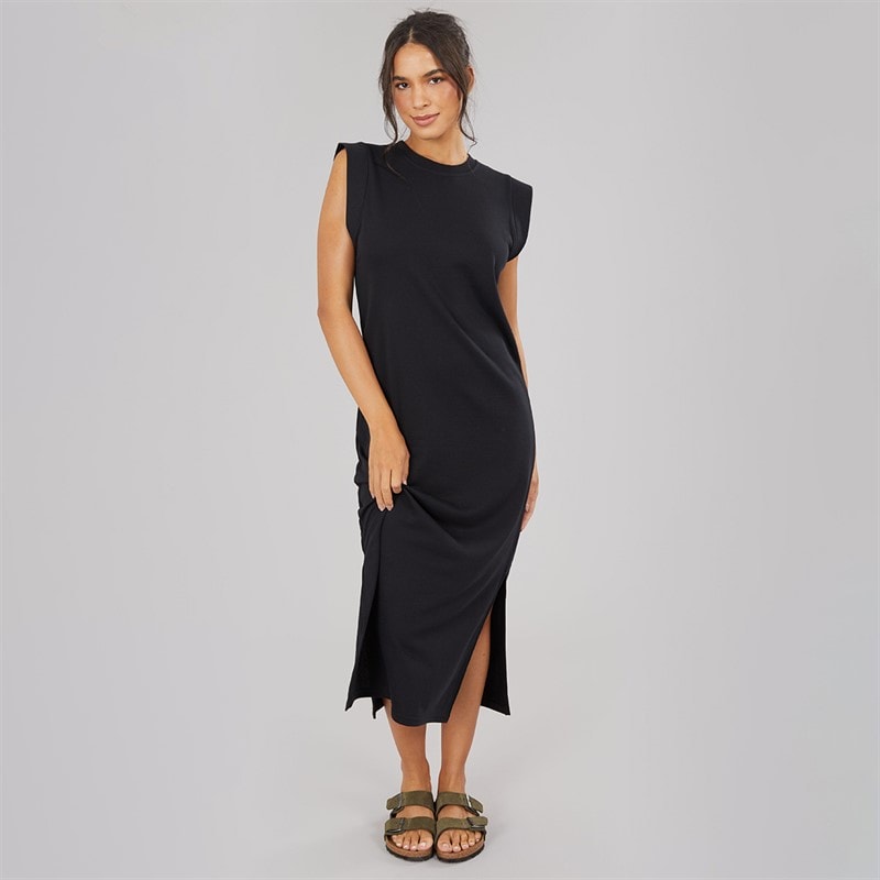 Pieces Womens Chilli Maxi Dress Black - Image 4