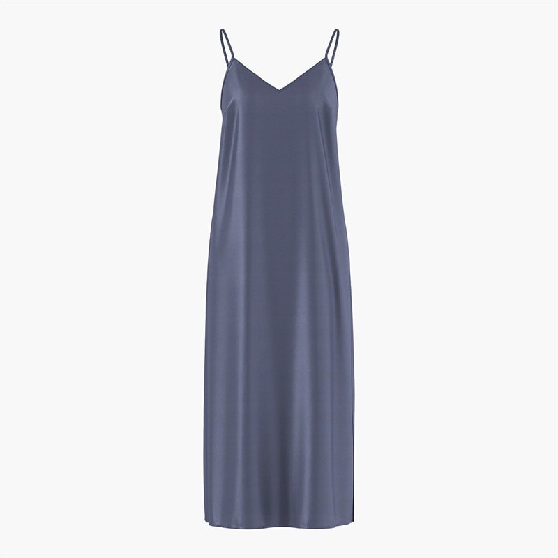 Pieces Womens Jessa Maxi Dress Ombre Blue