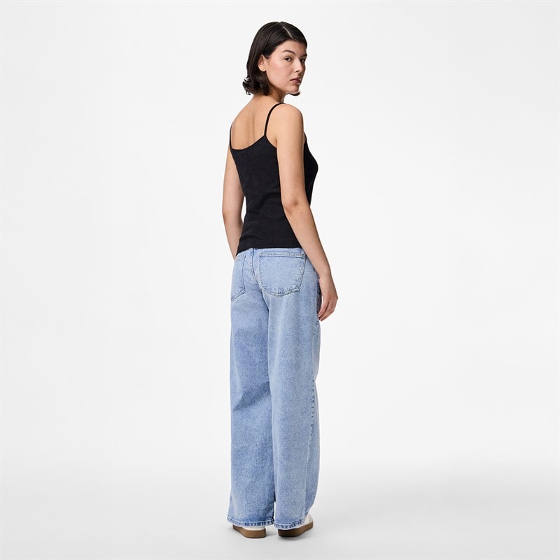 Pieces Womens Marie Vest Black - Image 2