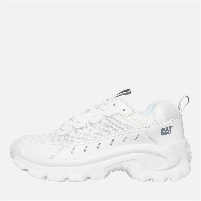 Caterpillar Mens Intruder Lite Vent Shoes Bright White