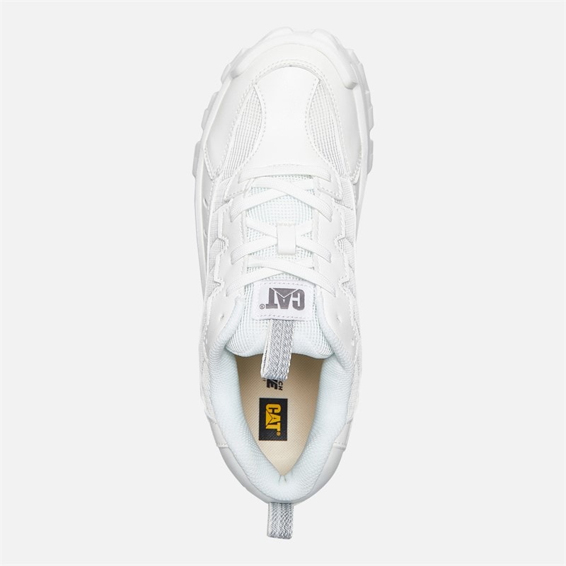 Caterpillar Mens Intruder Lite Vent Shoes Bright White - Image 4