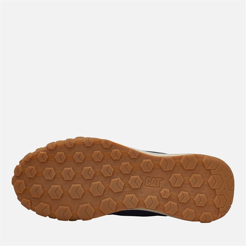 Caterpillar Mens Hex Ready Low Mesh Trainers Navy - Image 2