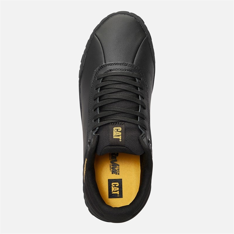 Caterpillar Mens Hex + Trainers Black - Image 4
