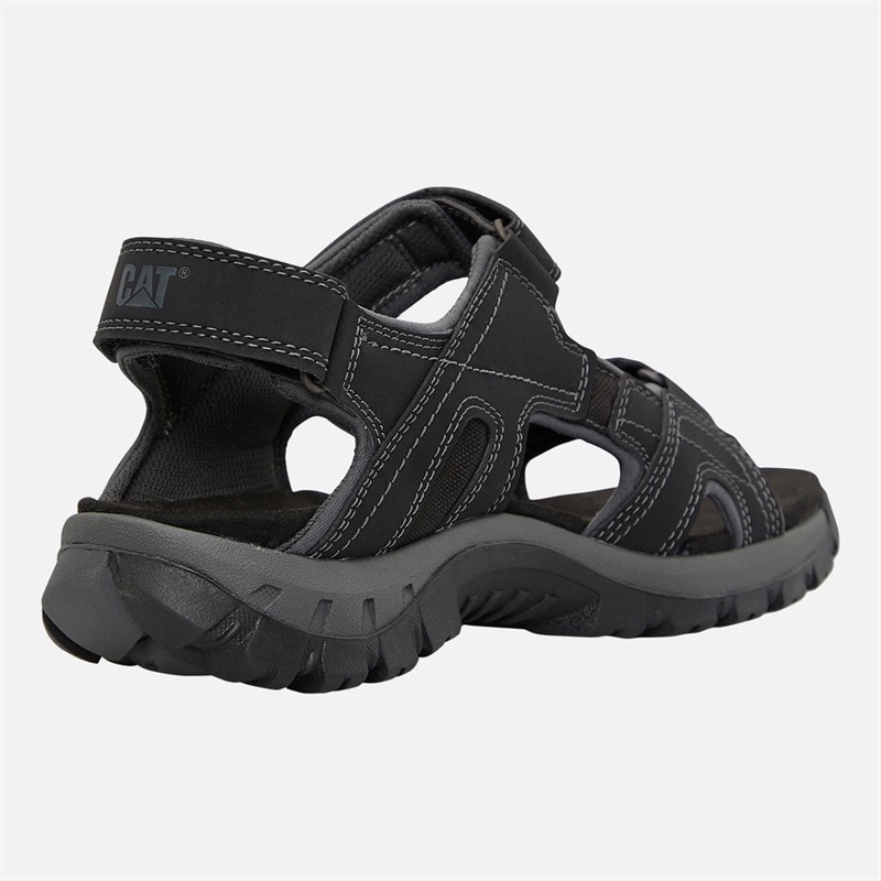 Caterpillar Mens Giles Sandals Black - Image 5