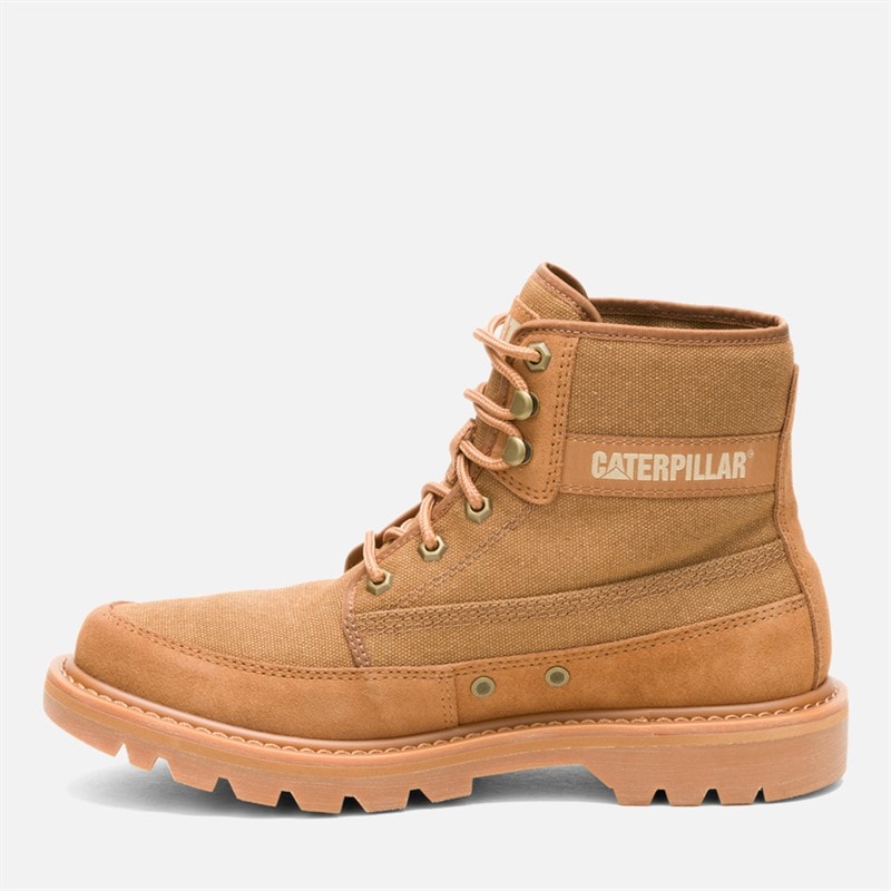 Caterpillar Mens Colorado 2.0 Canvas Boots Brown Sugar - Image 5
