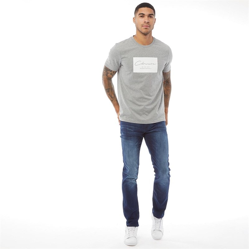 Crosshatch Mens New Svelte Jeans Darkwash - Image 3