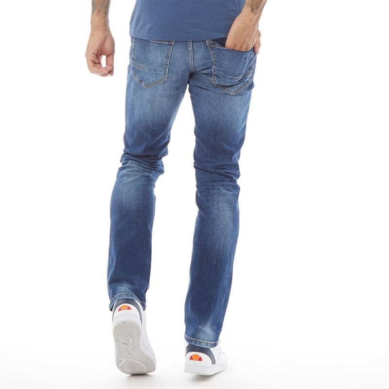 Crosshatch Mens New Svelte Jeans Stonewash - Image 2