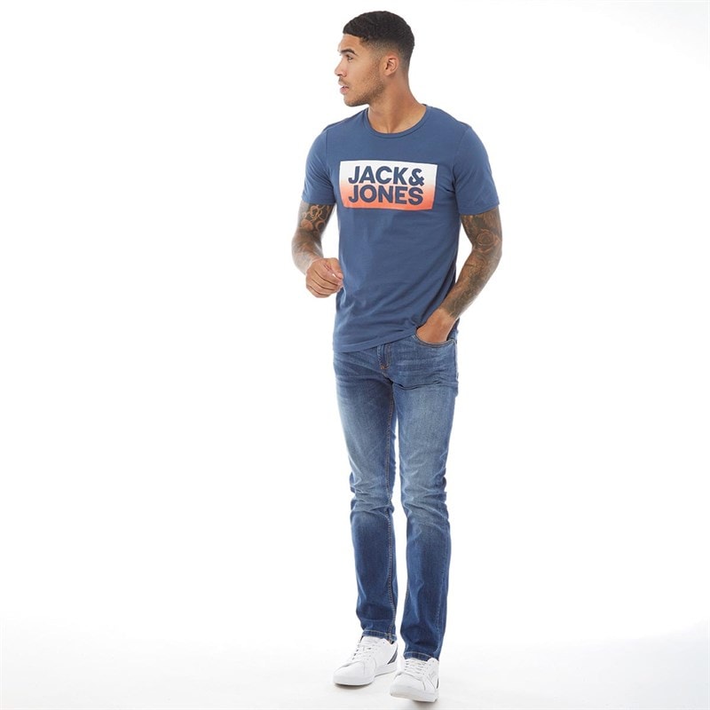 Crosshatch Mens New Svelte Jeans Stonewash - Image 3