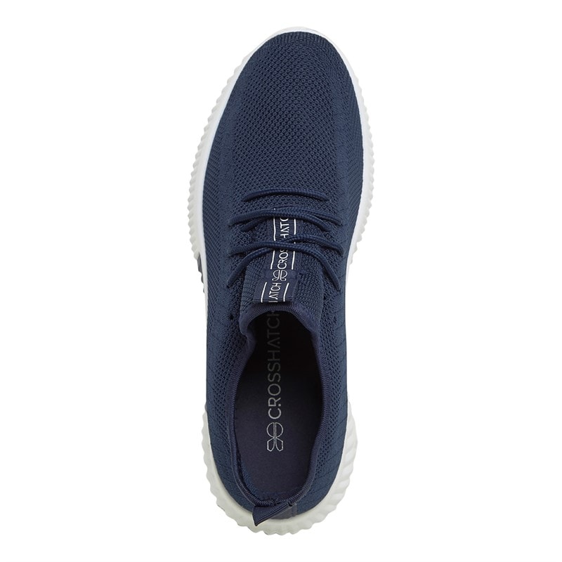 Crosshatch Mens Rideout CH Trainers Navy - Image 4