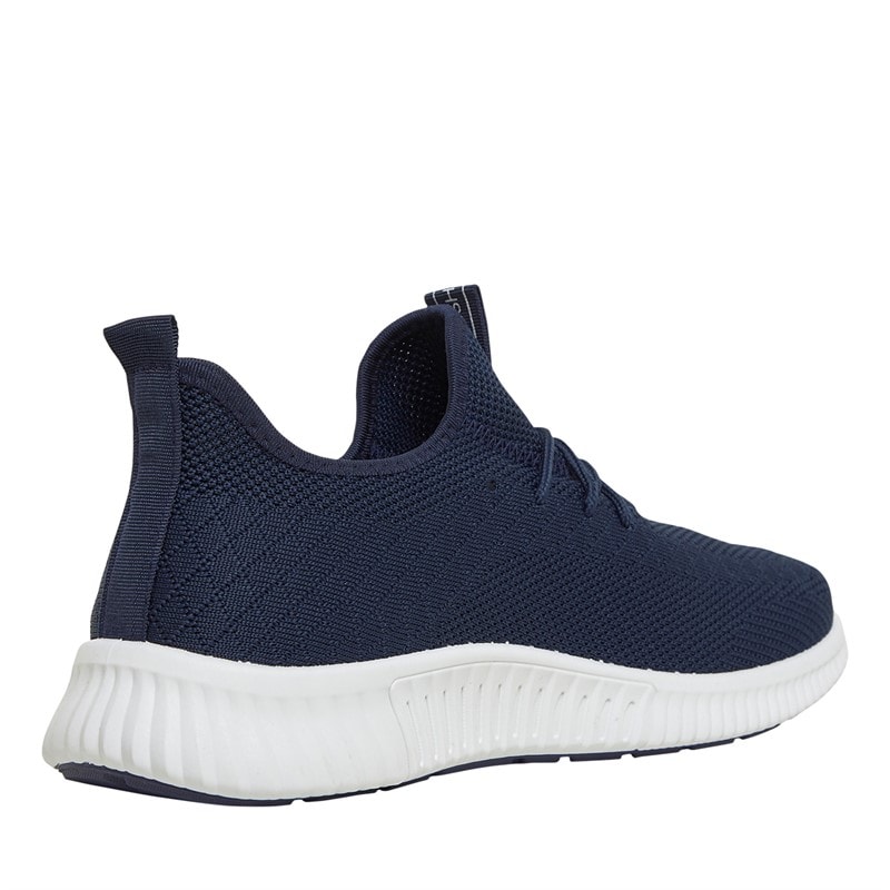 Crosshatch Mens Rideout CH Trainers Navy - Image 5