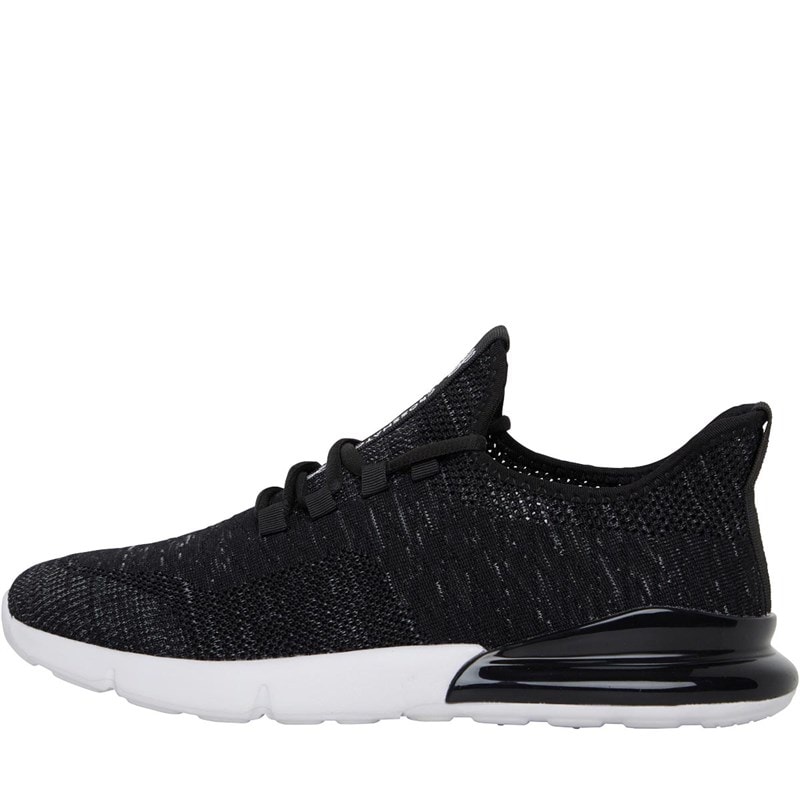 Crosshatch Mens Smitlay Trainers Black