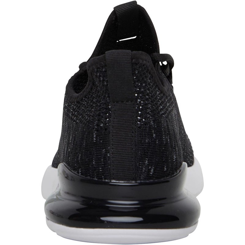 Crosshatch Mens Smitlay Trainers Black - Image 3