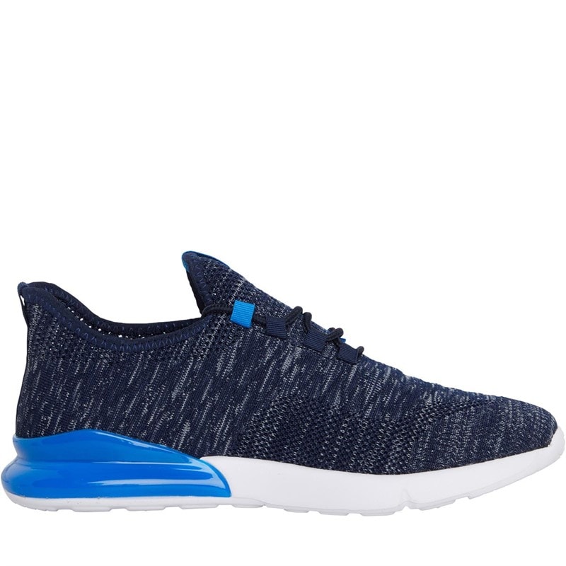 Crosshatch Mens Smitlay Trainers Navy/Blue - Image 5