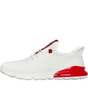 Crosshatch Mens Smitlay Trainers White/Red