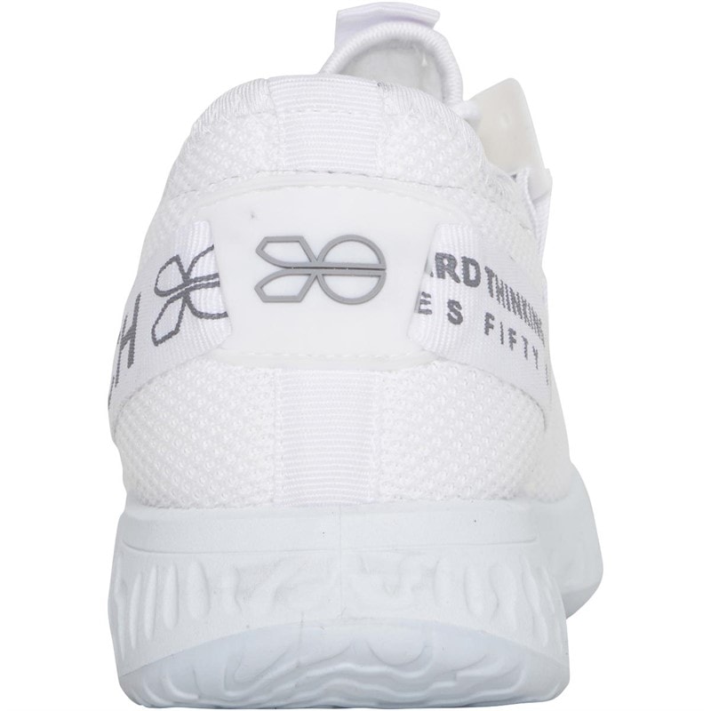 Crosshatch Junior Boys Ceaze Trainers White - Image 3