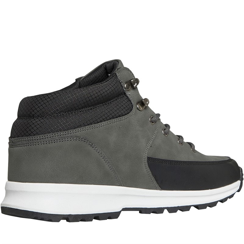 Crosshatch Mens Blissford Boots Grey - Image 5