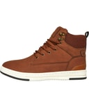 Crosshatch Mens Staiger Hi-Top Trainers Tan