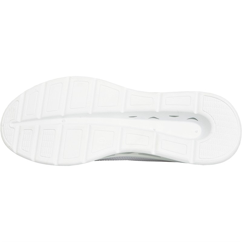 Crosshatch Trebed Trainers White Mono - Image 2