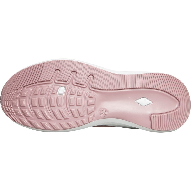 Crosshatch Womens Ridgeway Trainers Pink - Image 2