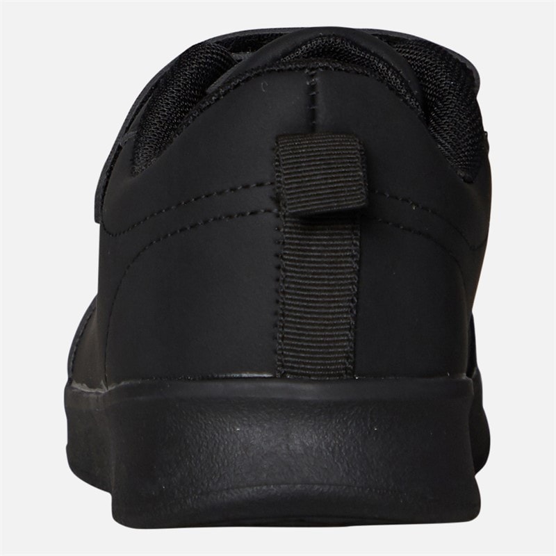 Crosshatch Infant Mcdowell Trainers Black Mono - Image 3